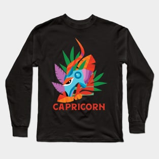 LGBTQ ZODIAC CAPRICON Long Sleeve T-Shirt